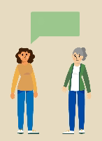 animatie 2 pratende vrouwen